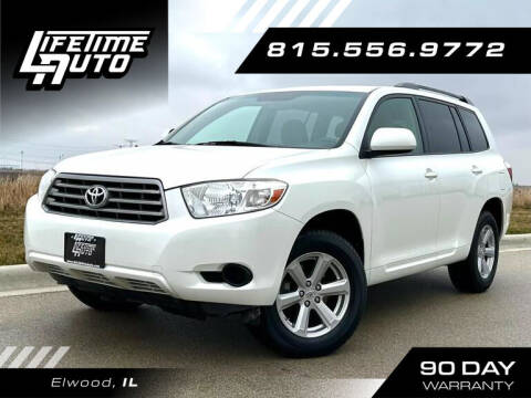 2010 Toyota Highlander for sale at Lifetime Auto in Elwood IL