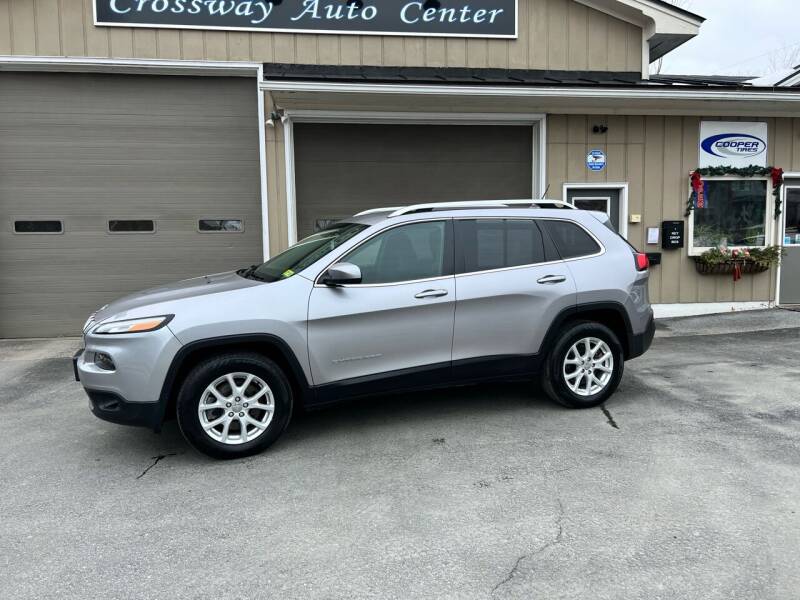 2018 Jeep Cherokee for sale at CROSSWAY AUTO CENTER in East Barre VT