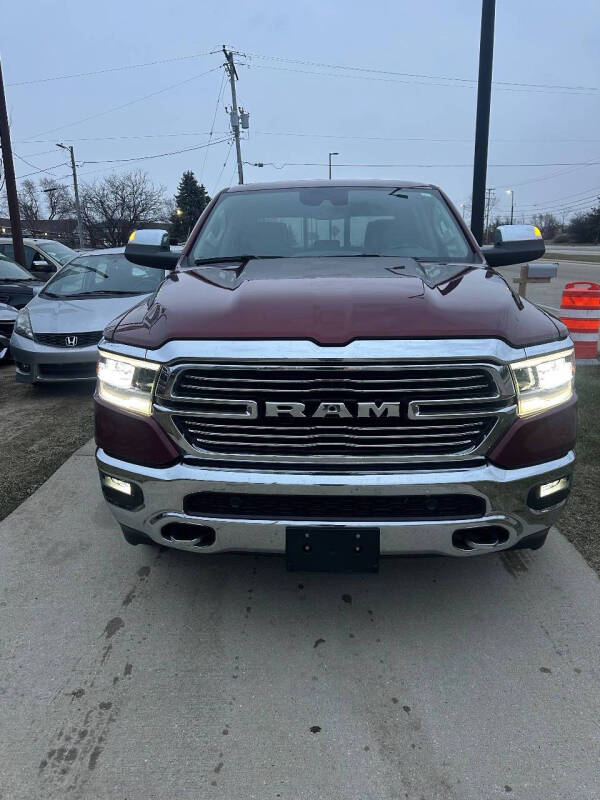 Used 2022 RAM Ram 1500 Pickup Laramie with VIN 1C6SRFJT8NN144052 for sale in Oak Creek, WI