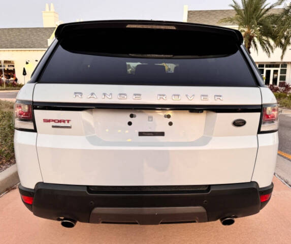 2016 Land Rover Range Rover Sport for sale at EUROPEAN MOTORCARS OF TAMPA in Tampa, FL