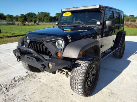 2008 Jeep Wrangler Unlimited for sale at LA PULGA DE AUTOS in Dallas TX