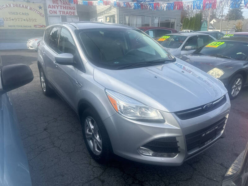 2013 Ford Escape for sale at American Dream Motors in Everett WA