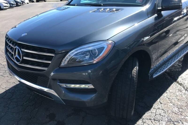 2015 Mercedes-Benz M-Class for sale at MEANS SALES & SERVICE in Warren PA