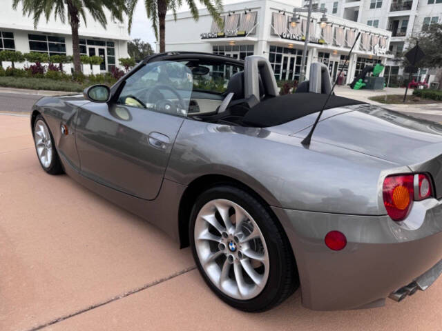 2004 BMW Z4 for sale at EUROPEAN MOTORCARS OF TAMPA in Tampa, FL