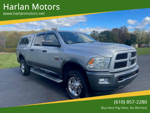 2011 RAM 2500 for sale at Harlan Motors in Parkesburg PA