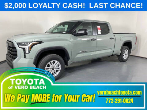 2024 Toyota Tundra for sale at PHIL SMITH AUTOMOTIVE GROUP - Toyota Kia of Vero Beach in Vero Beach FL