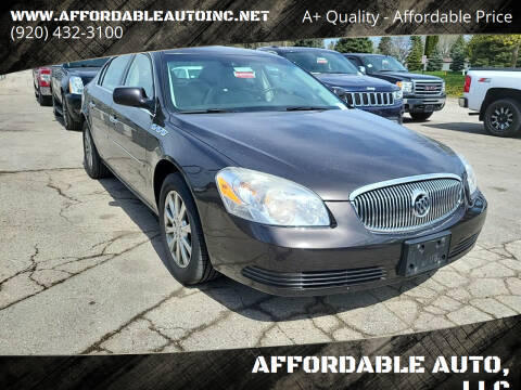2009 Buick Lucerne for sale at AFFORDABLE AUTO, LLC in Green Bay WI