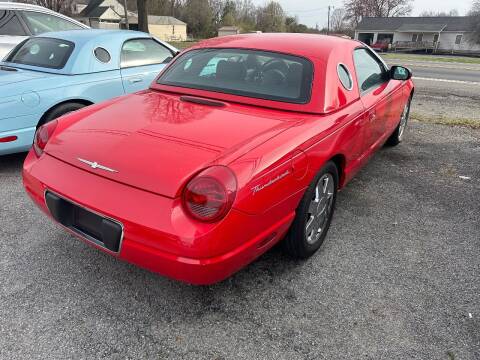 2002 Ford Thunderbird for sale at Drivers Auto Sales in Boonville NC