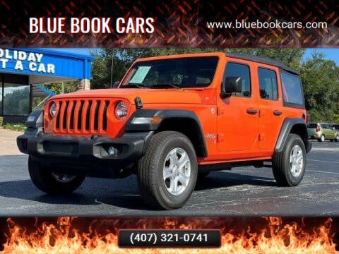 2019 Jeep Wrangler Unlimited for sale at Blue Book Cars in Sanford FL