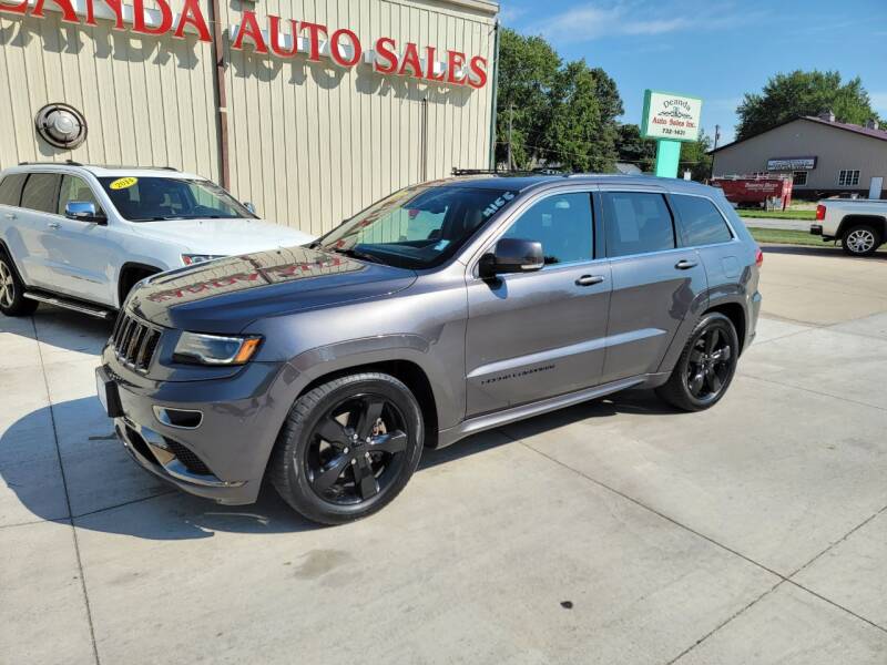 2016 Jeep Grand Cherokee for sale at De Anda Auto Sales in Storm Lake IA