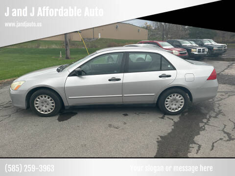 2006 Honda Accord for sale at J and J Affordable Auto in Williamson NY