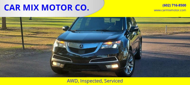2012 Acura MDX for sale at CAR MIX MOTOR CO. in Phoenix AZ