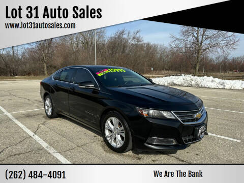 2014 Chevrolet Impala for sale at Lot 31 Auto Sales in Kenosha WI