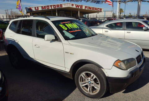 2005 BMW X3 for sale at 4 U MOTORS in El Paso TX