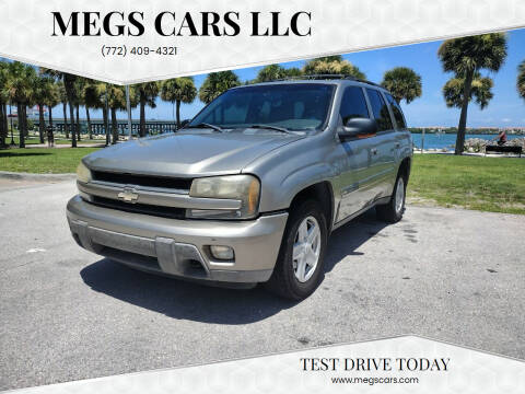 2003 Chevrolet TrailBlazer for sale at Megs Cars LLC in Fort Pierce FL