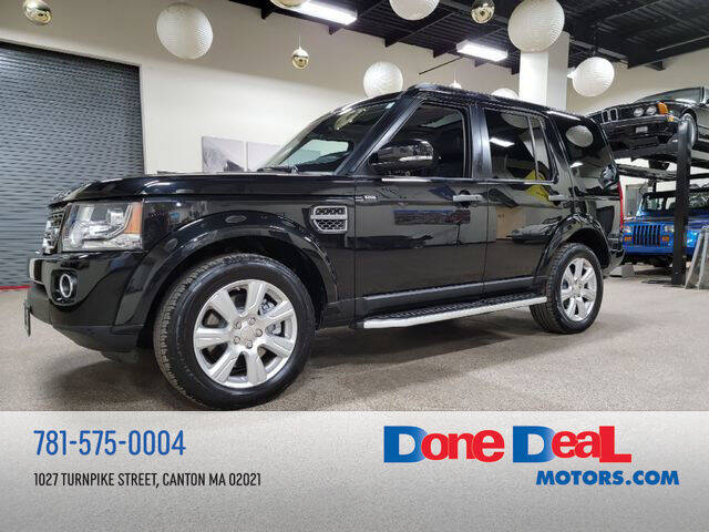 2015 Land Rover LR4 for sale at DONE DEAL MOTORS in Canton MA