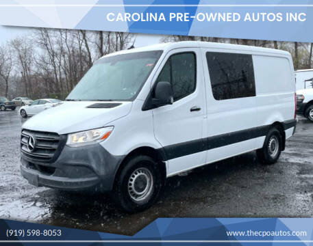 2019 Mercedes-Benz Sprinter for sale at Carolina Pre-Owned Autos Inc in Durham NC