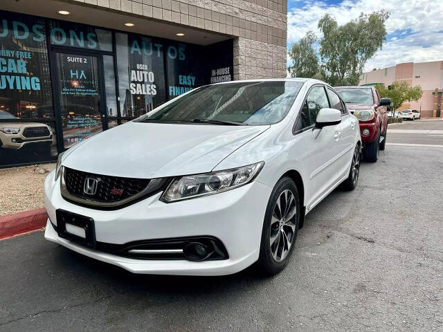 2013 Honda Civic for sale at HUDSONS AUTOS in Gilbert, AZ