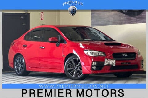 2015 Subaru WRX for sale at Premier Motors in Hayward CA