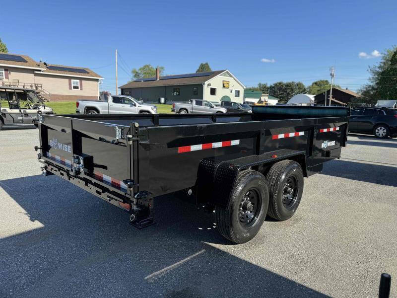 2025 BWISE 7x16 Dump Trailer 16k 8 CHANNE