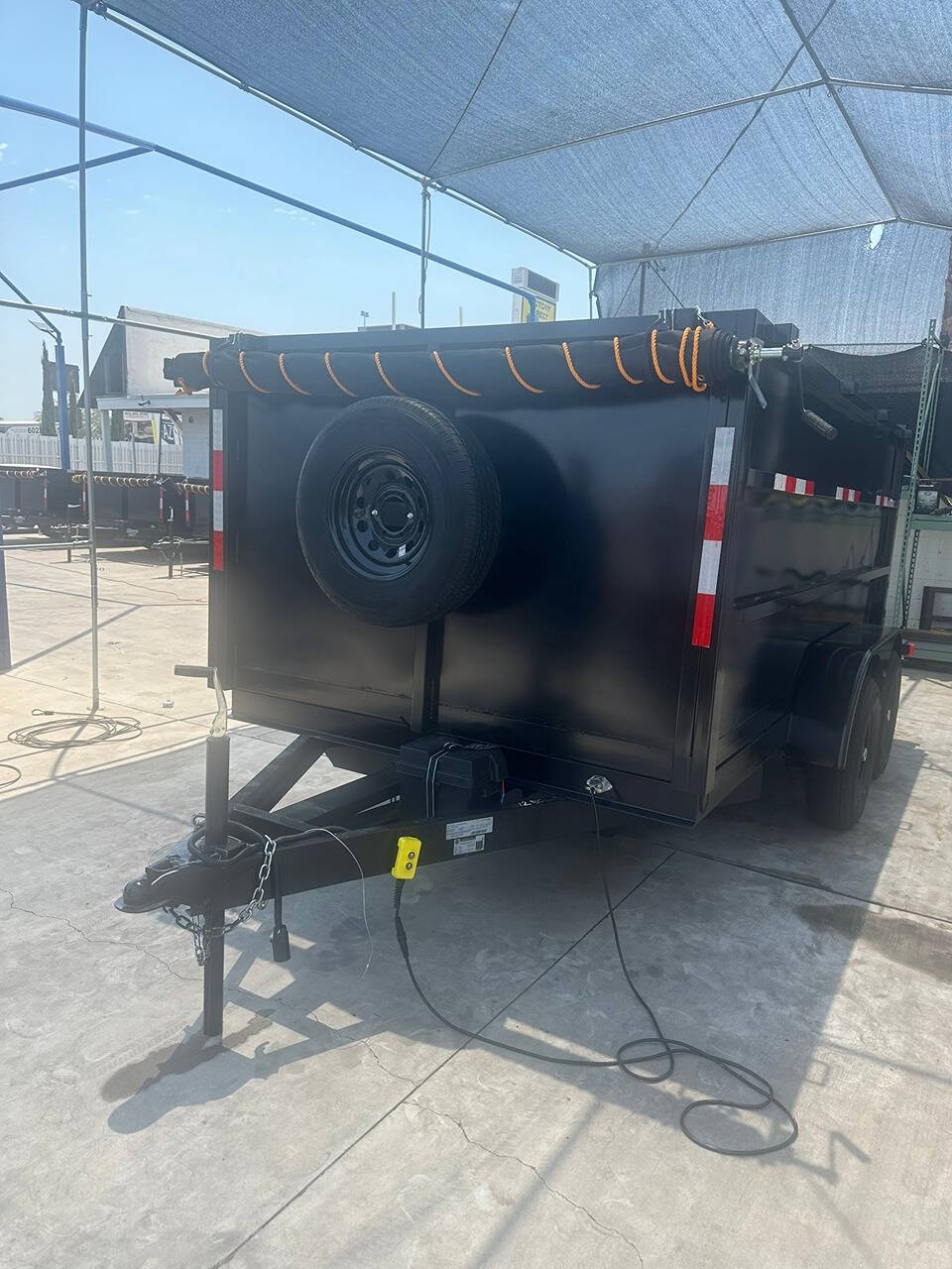 2025 Polestar 12x8x4 Dump Trailer for sale at Factory Direct Trailer Sales in Phoenix, AZ