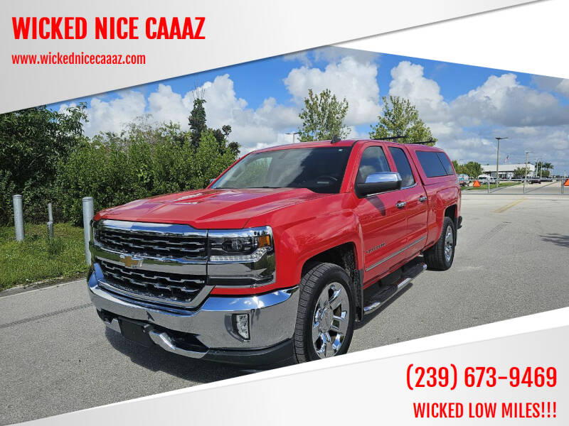 2017 Chevrolet Silverado 1500 for sale at WICKED NICE CAAAZ in Cape Coral FL