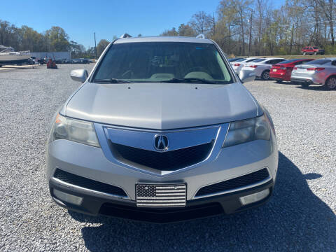 2012 Acura MDX for sale at Alpha Automotive in Odenville AL