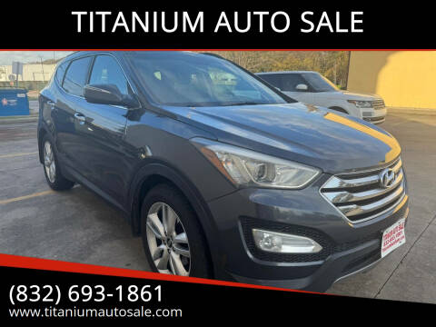 2016 Hyundai Santa Fe Sport for sale at TITANIUM AUTO SALE in Houston TX