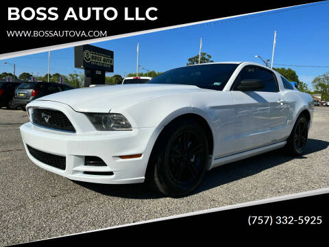 2014 Ford Mustang for sale at BOSS AUTO LLC in Norfolk VA