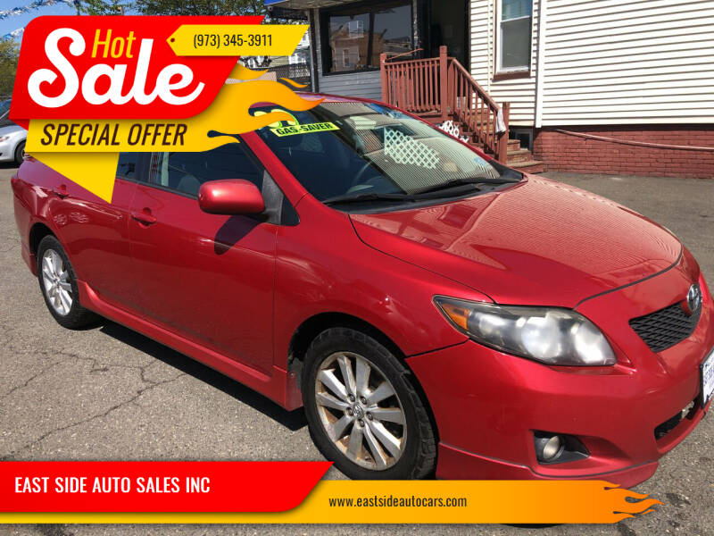 2009 Toyota Corolla for sale at EAST SIDE AUTO SALES INC in Paterson NJ