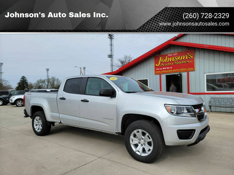 2020 Chevrolet Colorado for sale at Johnson's Auto Sales Inc. in Decatur IN