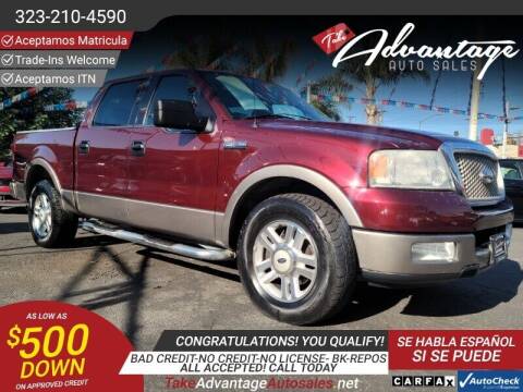 2004 Ford F-150 for sale at ADVANTAGE AUTO SALES INC in Bell CA