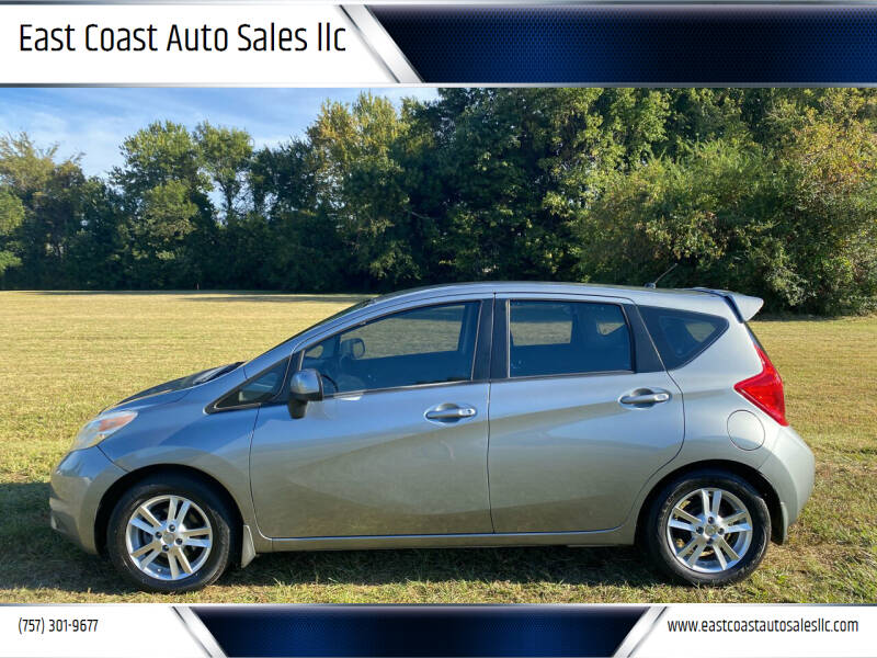 2014 Nissan Versa Note for sale at East Coast Auto Sales llc in Virginia Beach VA