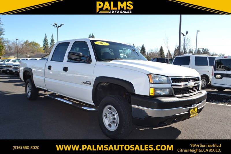 2007 Chevrolet Silverado 2500HD Classic for sale at Palms Auto Sales in Citrus Heights CA