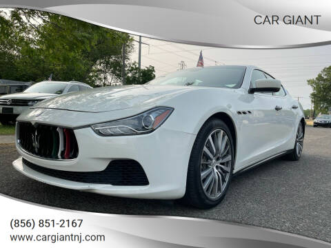 2015 Maserati Ghibli for sale at Car Giant in Pennsville NJ