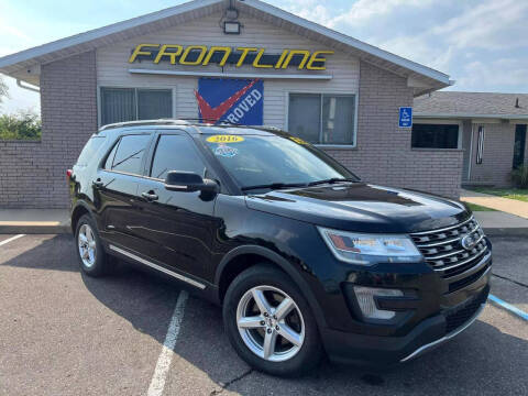 2016 Ford Explorer for sale at Frontline Automotive Services in Carleton MI