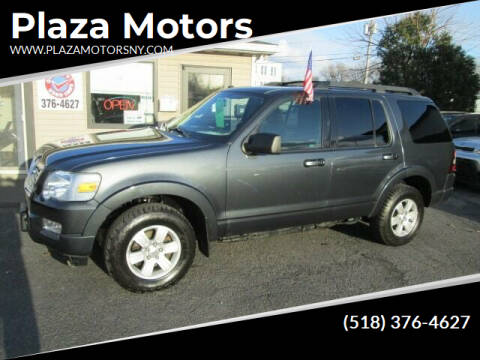 2010 Ford Explorer for sale at Plaza Motors in Rensselaer NY