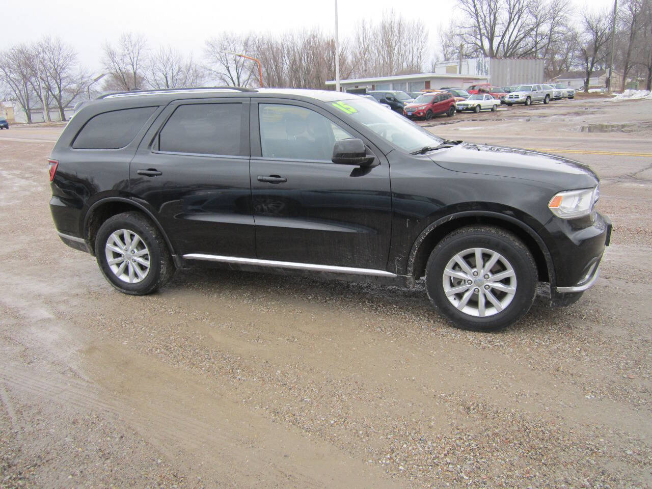 Black 2015 Dodge Durango SXT AWD SXT 4dr SUV 1