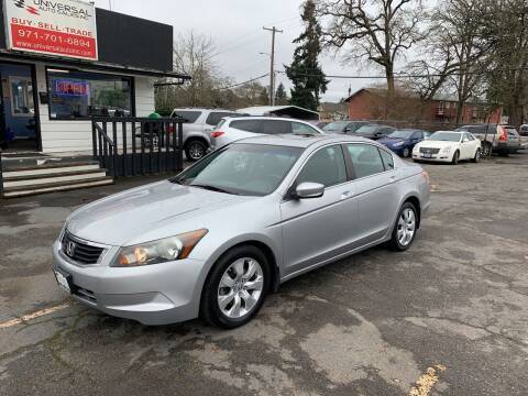 2009 Honda Accord for sale at Universal Auto Sales in Salem OR