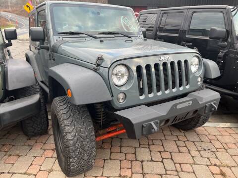 2014 Jeep Wrangler for sale at Apple Auto Sales Inc in Camillus NY