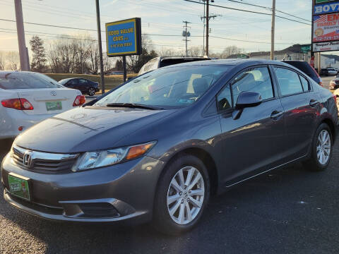 2012 Honda Civic for sale at Good Value Cars Inc in Norristown PA