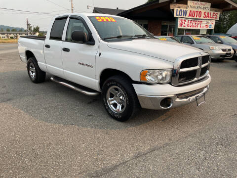 2004 Dodge Ram Pickup 1500 for sale at Low Auto Sales in Sedro Woolley WA