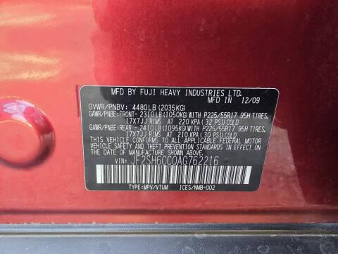 2010 Subaru Forester 2.5X Premium