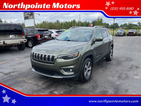 2019 Jeep Cherokee for sale at Northpointe Motors in Kalkaska MI