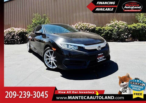 2016 Honda Civic for sale at Manteca Auto Land in Manteca CA