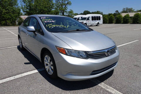 2012 Honda Civic for sale at Womack Auto Sales in Statesboro GA