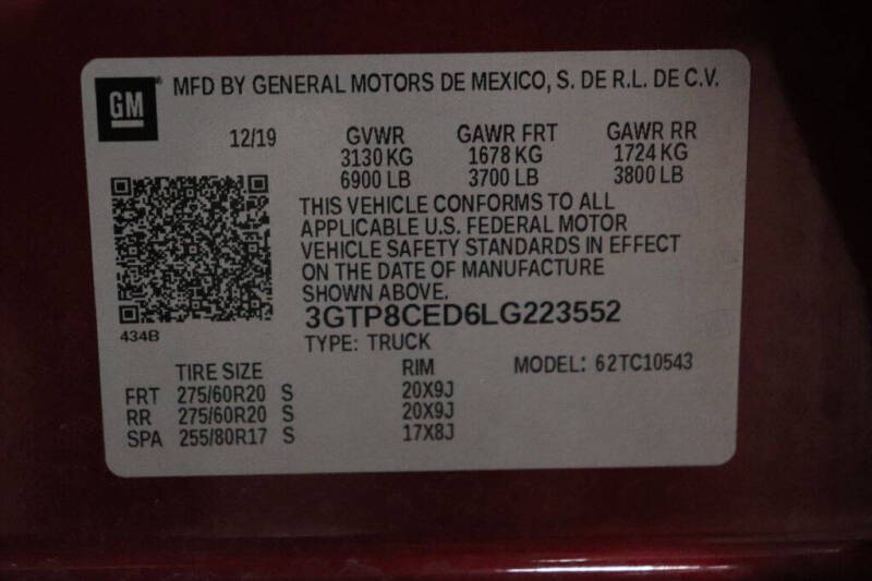 2020 GMC Sierra 1500