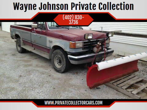 1991 Ford F-250 for sale at Wayne Johnson Private Collection in Shenandoah IA