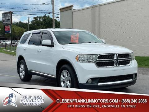 2013 Dodge Durango for sale at Ole Ben Franklin Motors Clinton Highway in Knoxville TN