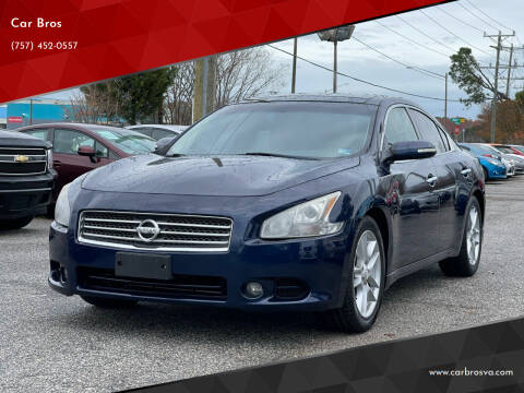 2010 Nissan Maxima for sale at Car Bros in Virginia Beach VA